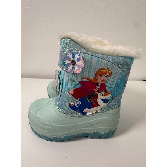 Disney Frozen Toddler Light-Up Waterproof Boots — brand new with minor stains - Picture 4 of 8